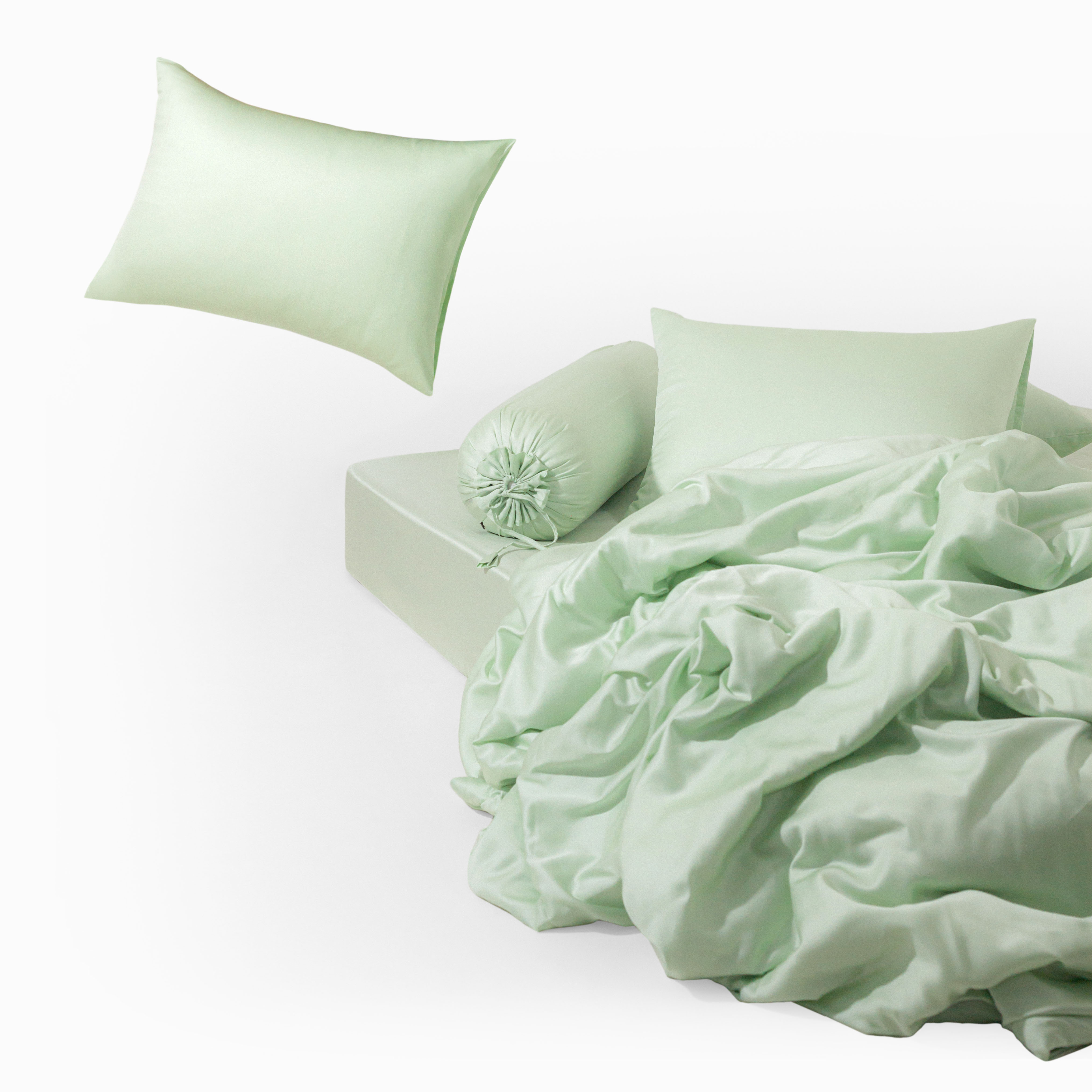 [Pastel] Bộ Chăn Ga Gối Lụa Tencel Phong Cách Nhẹ Nhàng