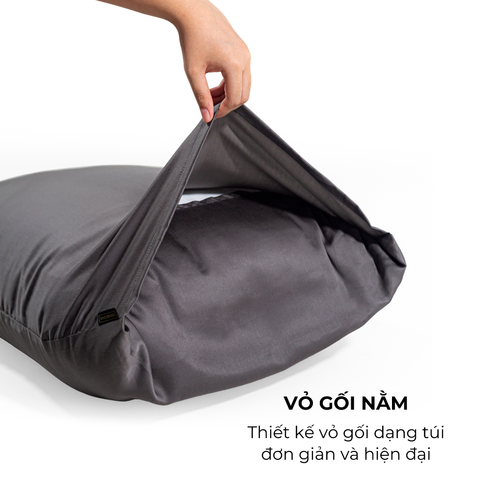 [Elegant] Vỏ Gối Nằm Lụa Tencel Phong Cách Thanh Lịch 50x70 cm