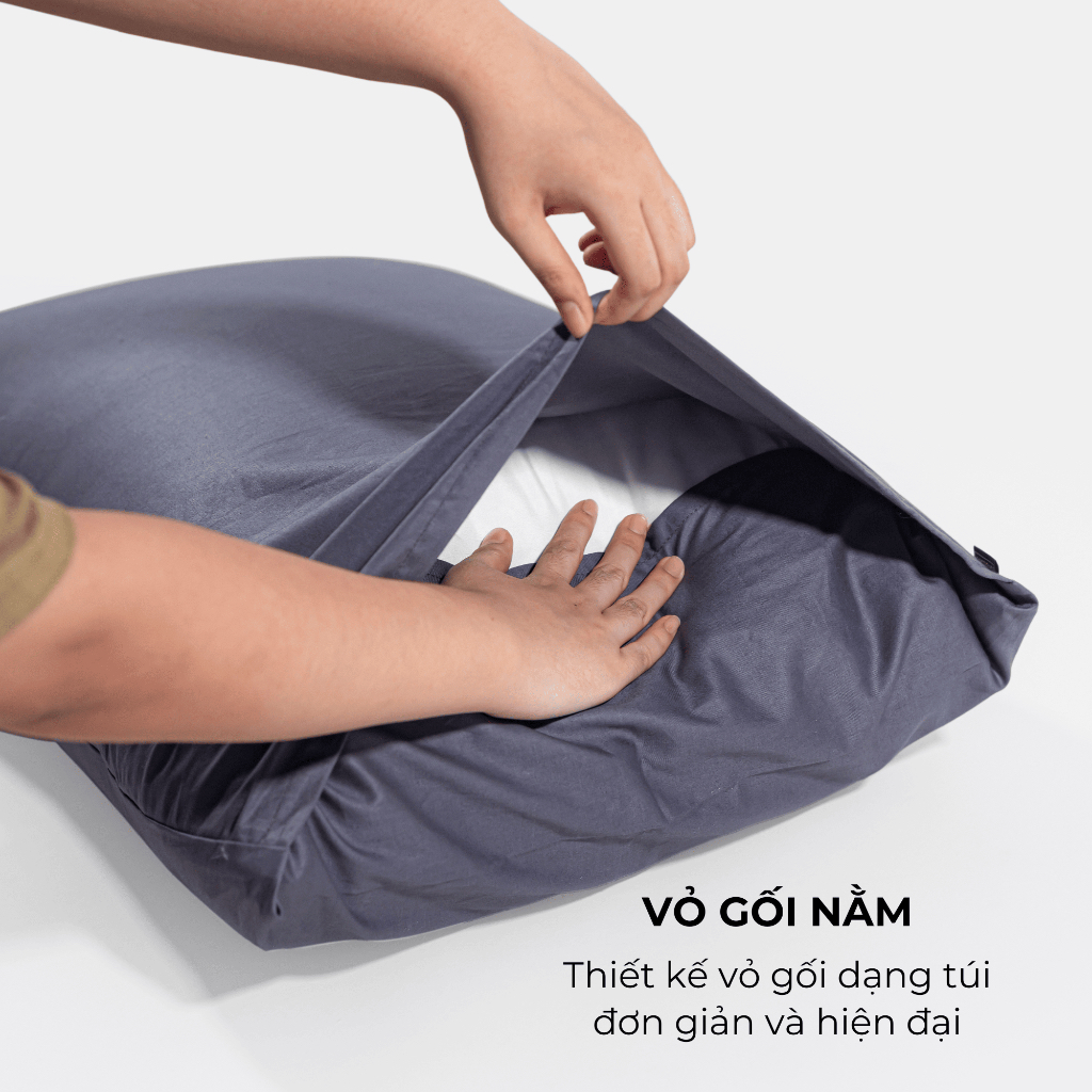 [Vibrant] Vỏ Gối Nằm Cotton 100% Phong Cách Nổi Bật 50x70cm