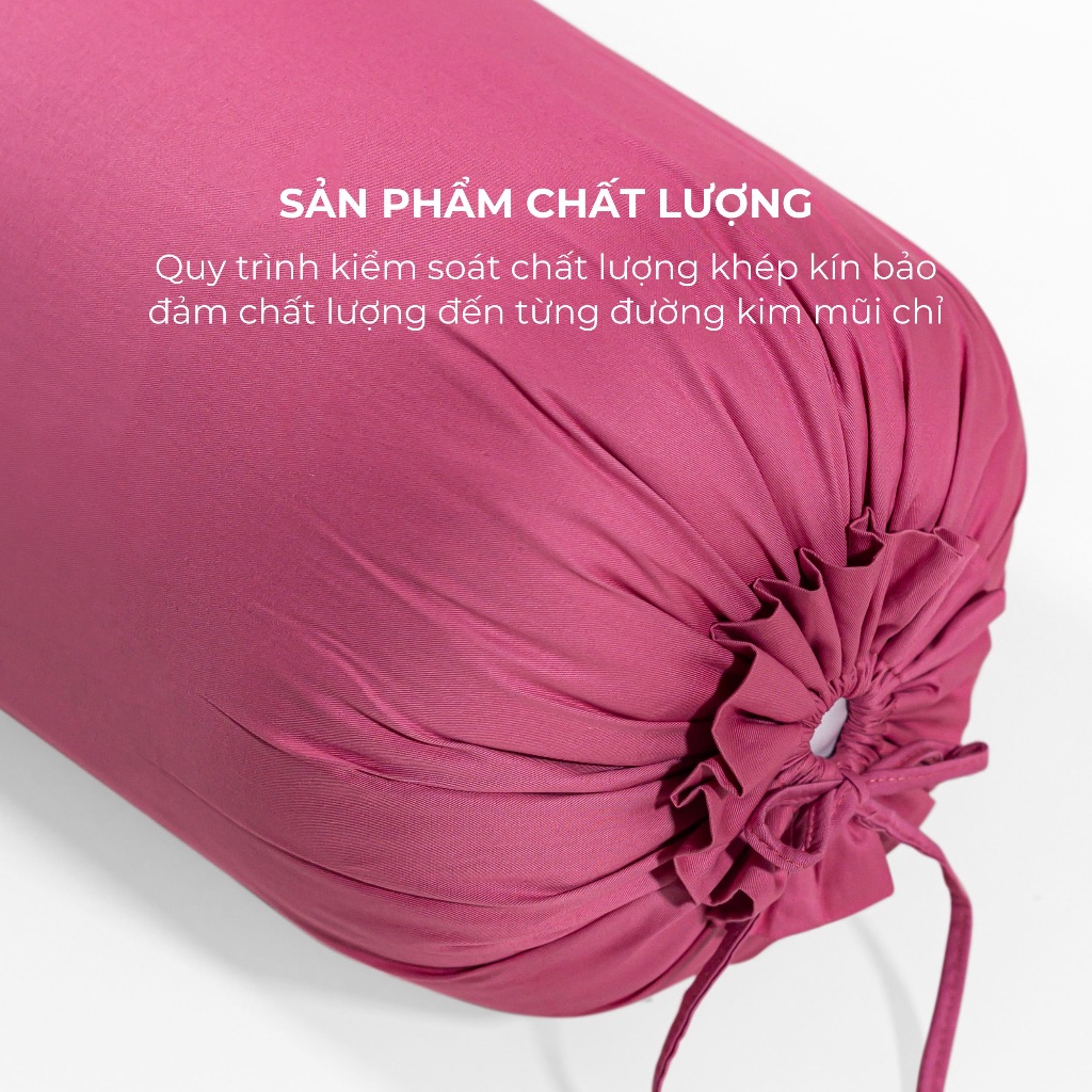 [Luxury] Vỏ gối ôm Cotton 100% Phong Cách Sang Trọng 37x105 cm