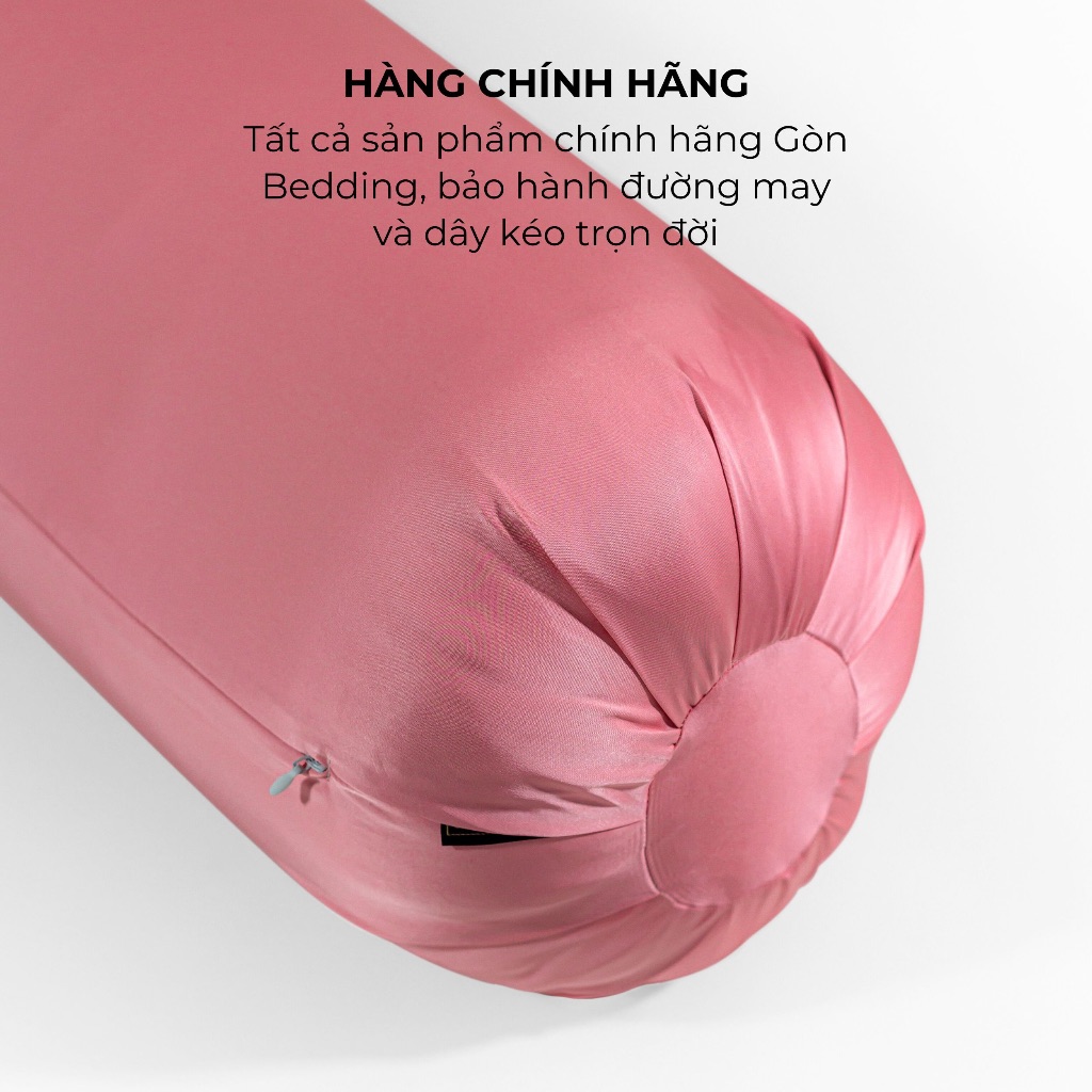 [Vibrant] Vỏ Gối Ôm Lụa Satin Premium Cao Cấp Phong Cách Nổi Bật 37x105 cm