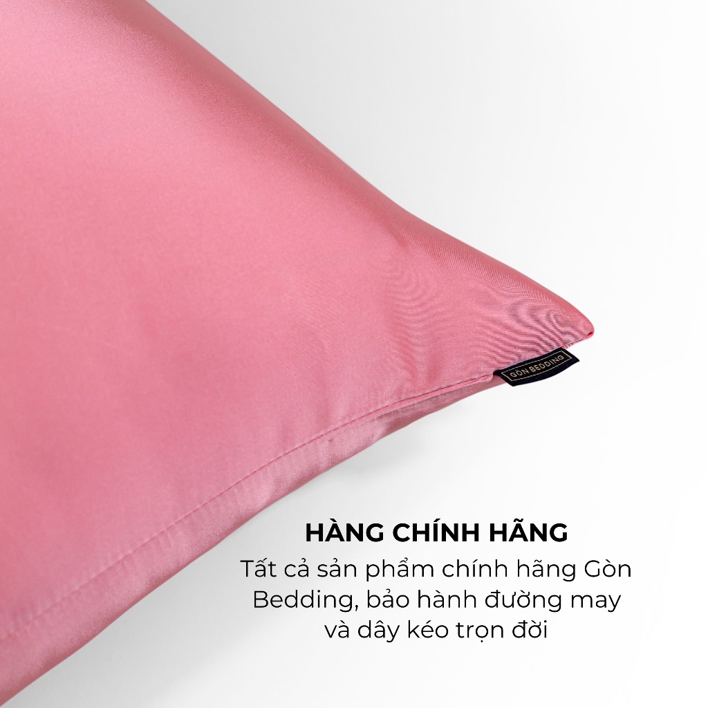 [Elegant] Vỏ Gối Nằm Lụa Satin Premium Cao Cấp Phong Cách Thanh Lịch 50x70 cm