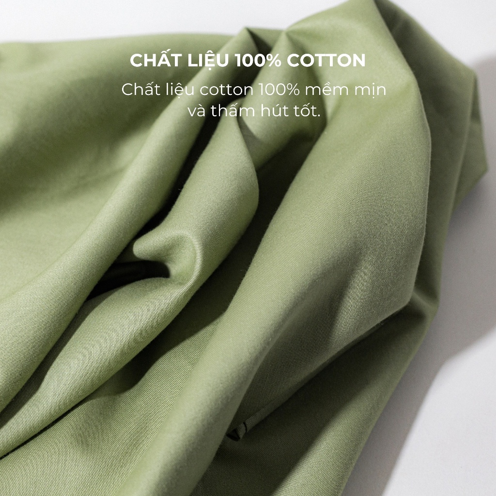 [Elegant] Bộ Ga Gối Cotton 100% Phong Cách Thanh Lịch