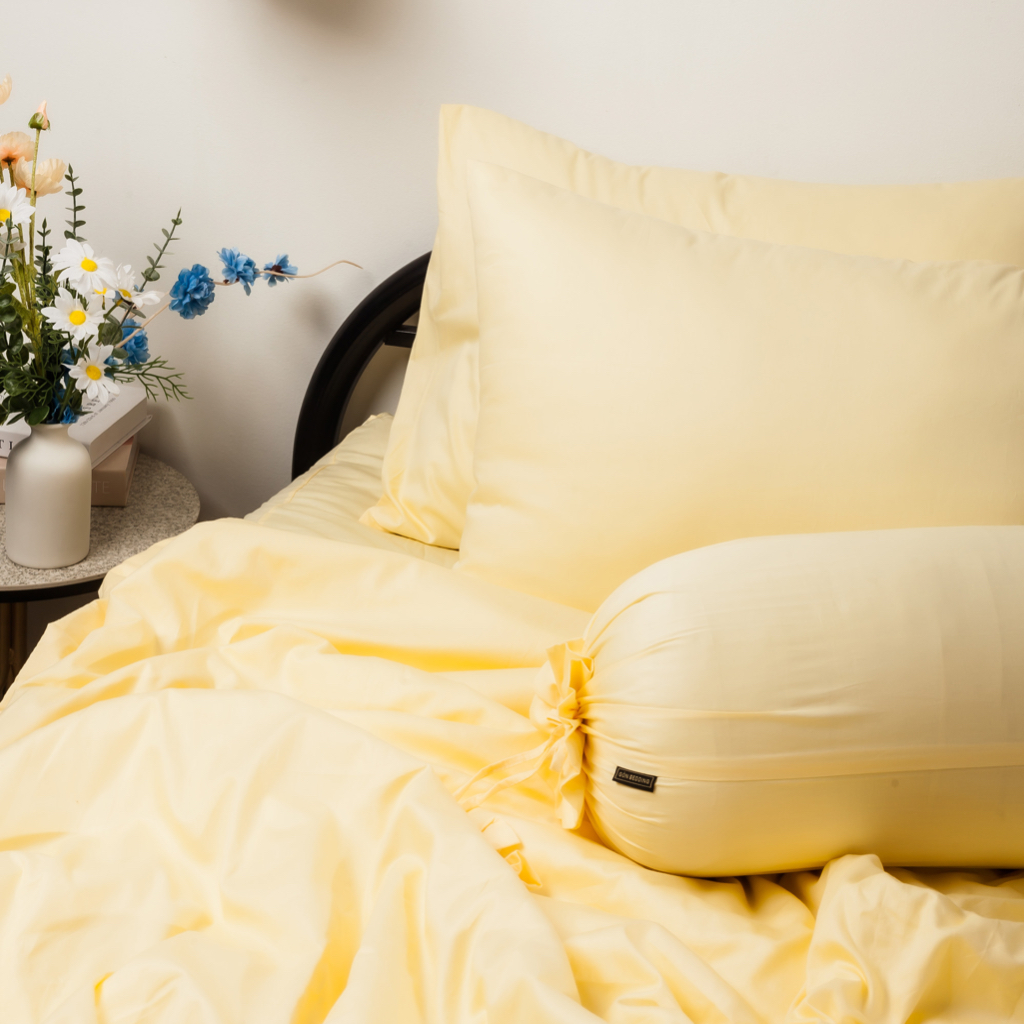 [Pastel] Bộ Chăn Ga Cotton 100% Phong Cách Nhẹ Nhàng