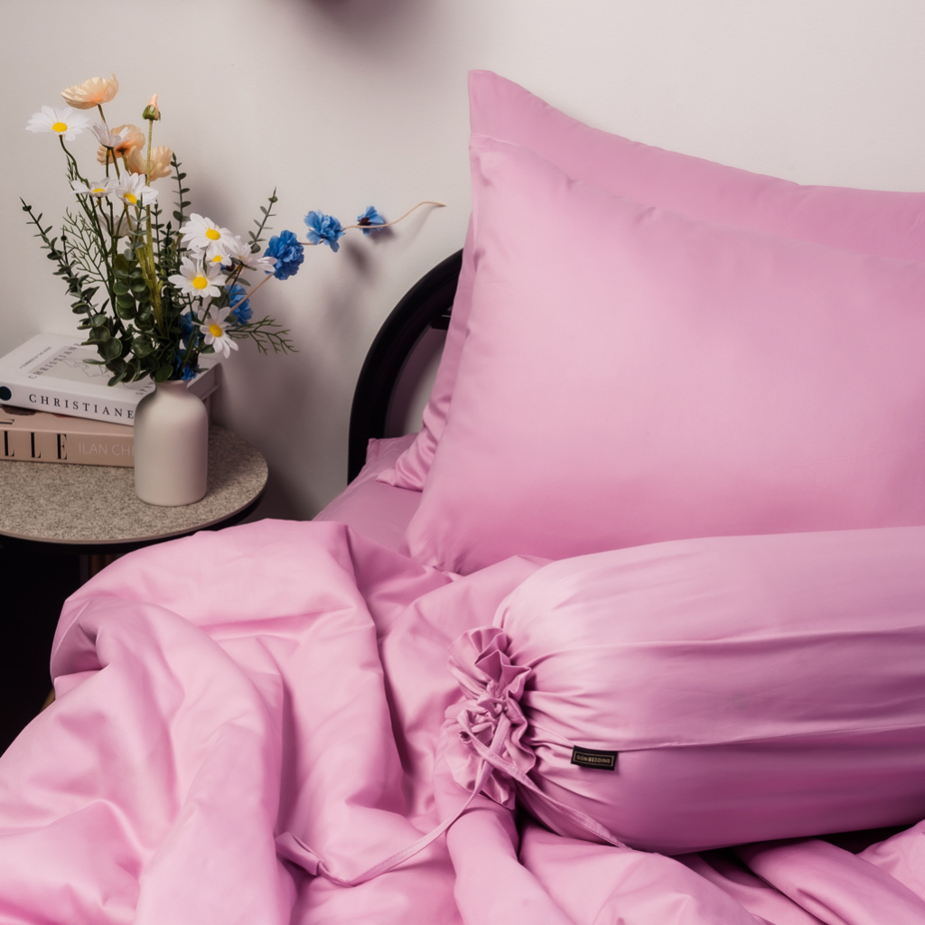 [Pastel] Bộ Chăn Ga Cotton 100% Phong Cách Nhẹ Nhàng
