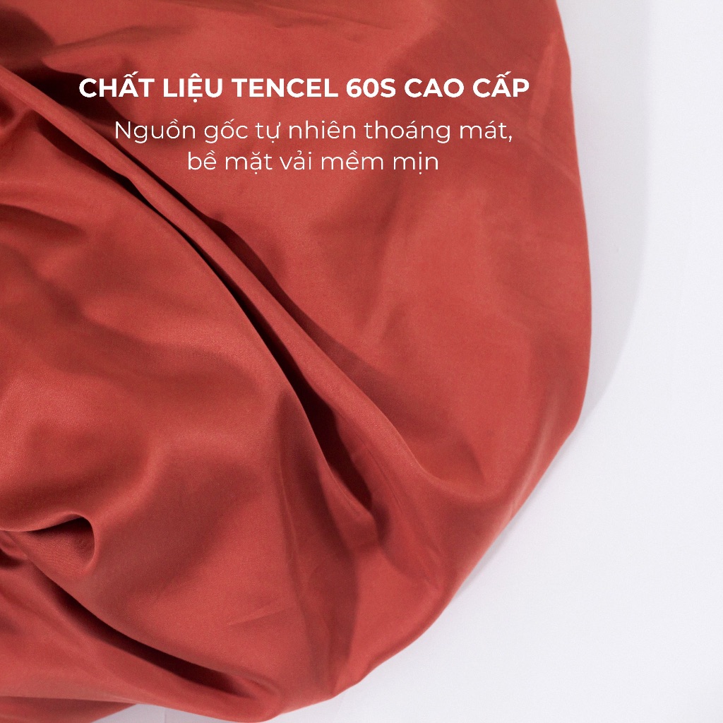 [Elegant] Bộ Ga Gối Lụa Tencel Phong Cách Thanh Lịch