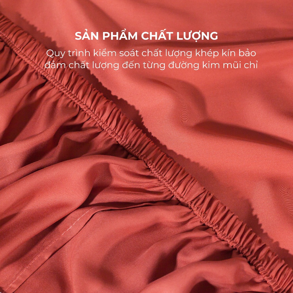 [Elegant] Bộ Ga Gối Lụa Tencel Phong Cách Thanh Lịch
