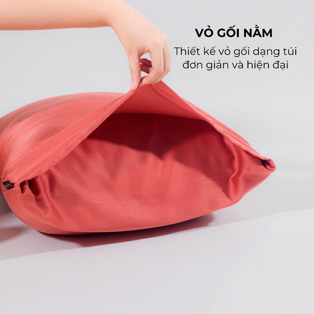 [Vibrant] Bộ Chăn Ga Gối Lụa Tencel Phong Cách Nổi Bật