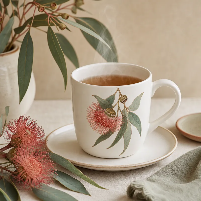 Gum Blossom Ceramic Mug