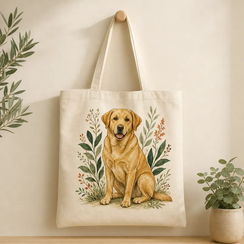 Labrador Portrait Tote Bag